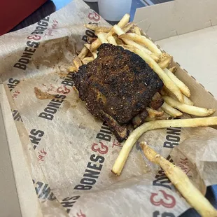 This is literally what I saw when I sat down 30 seconds later and opened the box. Pathetic for $14 plus change!!!