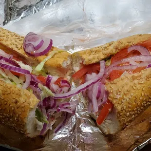 Tuna hoagie.