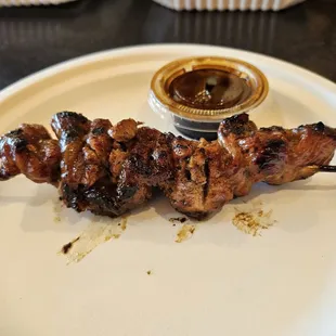 BBQ Pork Skewers