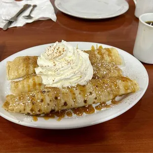 Caramel Apple Crepe