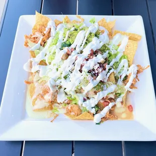 Chicken Nachos Supreme