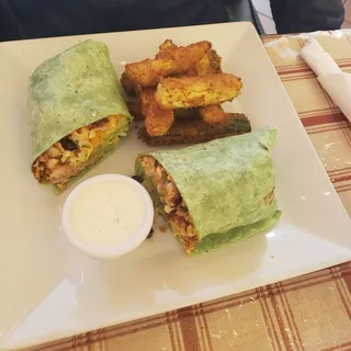Blackened Mahi-Mahi Wrap