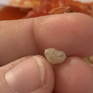 This was inside my burriti