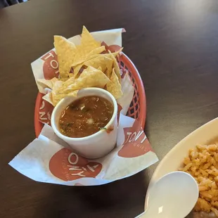 Side of chips