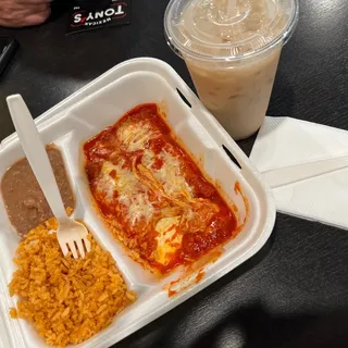 3 Enchiladas Combo