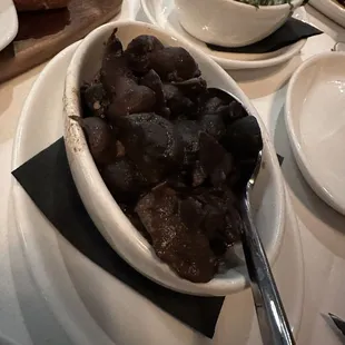 Roasted mushrooms