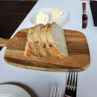 Bread and bourbon sweet butter