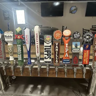 Beer selection