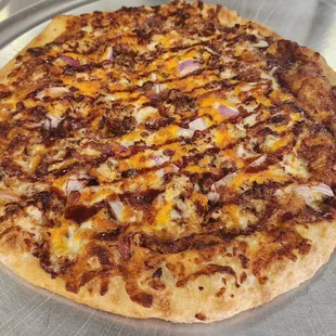 Bbq chicken pizza