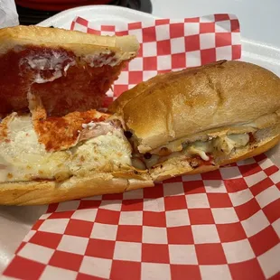 Chicken Parm sub