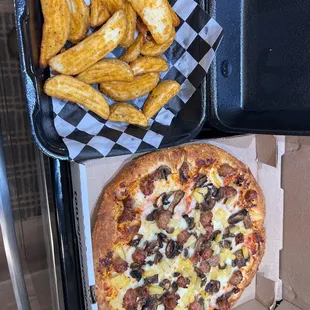 This is $37 with tip. My order of potato wedges looked a bit skinny, and not worth the $6+.