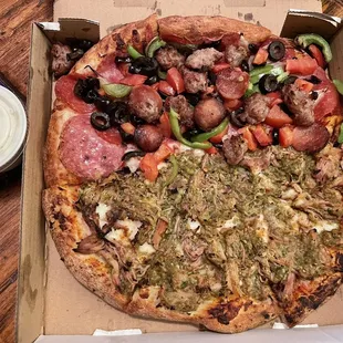 Chile Verde Pizza