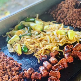 Carne asada &amp; chorizo!!