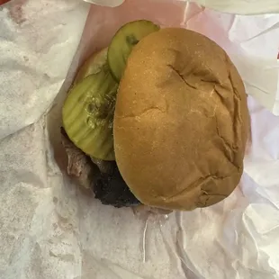 Beef Sandwich with everything