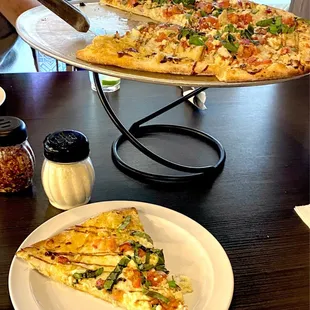 Chicken Bruschetta Pizza