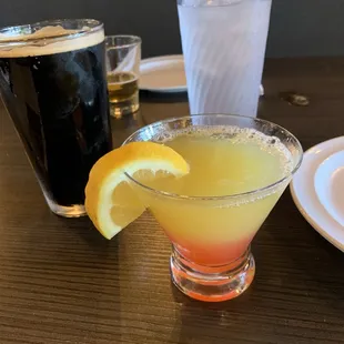 oysters and mussels, drink