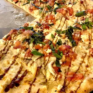 Chicken Bruschetta Pizza