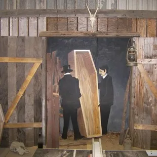 Undertaker Mural in the Town of Machine