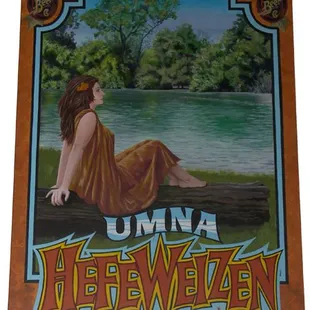 5' x 7' canvas mural for Lodi Beer Company interior dining room