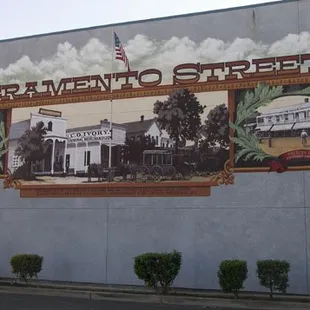 17' x 54' Sacramento Street Mural