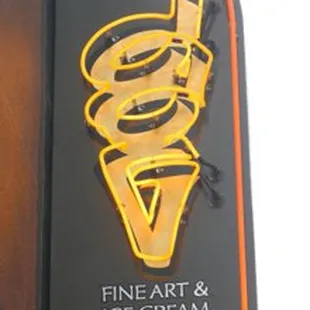 23K Gold Leaf and Aluminum Leaf letters, collaboration with CR Glow Neon