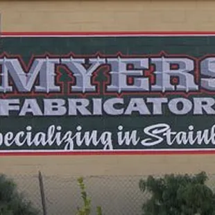 Vic Myers Sheet Metal wall "advertorial"