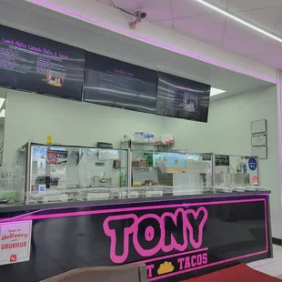 Taco joint within Gas Station