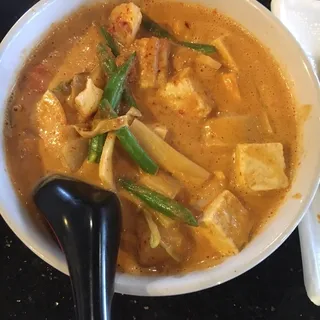 V1. Green Curry with Tofu