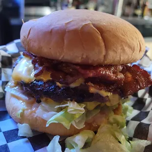 double bacon cheeseburger  $8 !!!