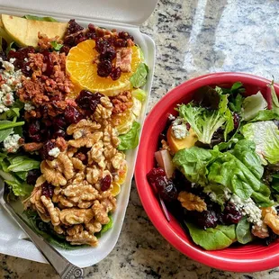 Michigan Salad- loaded! enough for two and fantastic