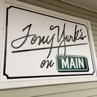 a street sign
