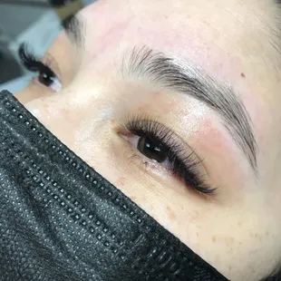 Light volume lashes