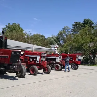 Tractor day every August