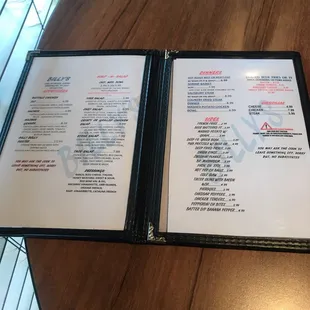 Fantastic menu options