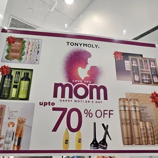 Mothers' Day is in a couple of weeks...