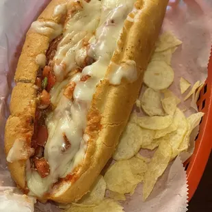 Chicken Parmigiana Sub