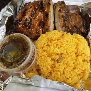 Bbq Chicken plate