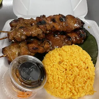 Grilled Pork BBQ Meal