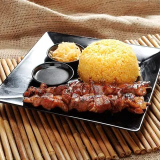 3 Pieces Pork BBQ Sticks Meal