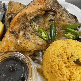 Salmon Collar Meal