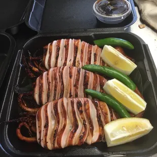 Grilled Squid