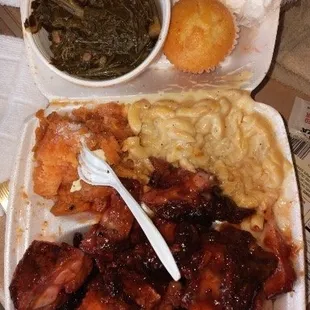 This is the Rib Tips Dinner from Tony's . Approx $17