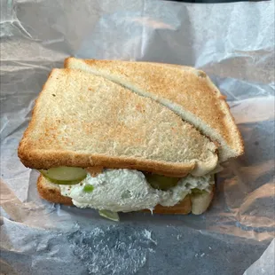 Chicken salad sandwich