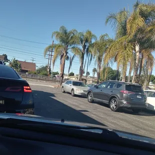 Parking lot/ drive thru