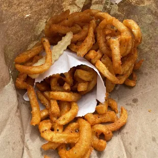 Seasoned Curly Fries