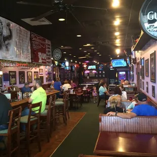 the inside of the restaurant