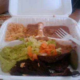 Carne Asada Plate