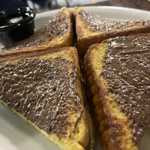 Nutella French toast