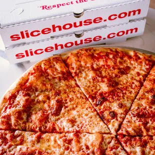 pizza, food