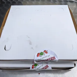 a box of pizza